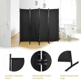 NNECW Portable Fiber Wall Divider  for Home Office-Black
