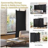 NNECW Portable Fiber Wall Divider  for Home Office-Black
