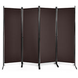 NNECW Portable Fiber Wall Divider  for Home Office-Coffee