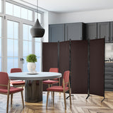 NNECW Portable Fiber Wall Divider  for Home Office-Coffee