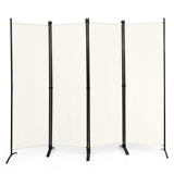 NNECW Portable Fiber Wall Divider  for Home Office-White