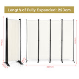NNECW Portable Fiber Wall Divider  for Home Office-White