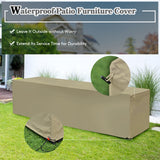 NNECW  8 Pieces Outdoor PE Rattan Conversation Set with Washable Cushion Covers-Black