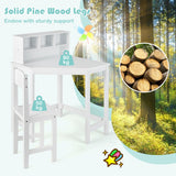 NNECW Kids Corner Desk & Chair Set for Children Aged 3+ Years Old
