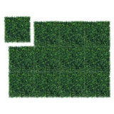 NNECW 12 Pieces Artificial Plant Vertical Garden Wall Panels