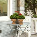 NNECW 4-Set Artificial Mini Greenery Potted Plant for Home &amp Office-Round shape