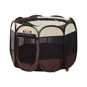 NNEIDS Dog Playpen Pet Play Pens Foldable Panel Tent Cage Portable Puppy Crate 36"