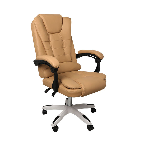 NNEIDS Gaming Chair Office Computer Seat Racing PU Leather Executive Racer Recliner