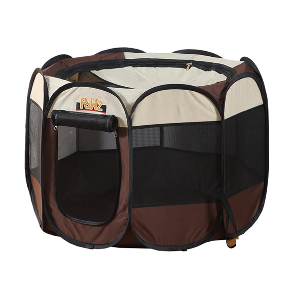 NNEIDS Dog Playpen Pet Play Pens Foldable Panel Tent Cage Portable Puppy Crate 48