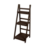 NNEIDS 3 Tier Ladder Shelf Stand Storage Book Shelves Shelving Display Rack