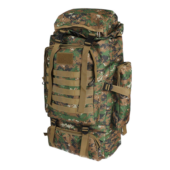 NNEIDS 80L Military Tactical Backpack Rucksack Hiking Camping Outdoor Trekking Army Bag
