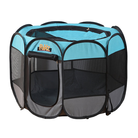 NNEIDS Dog Playpen Pet Play Pens Foldable Panel Tent Cage Portable Puppy Crate 52