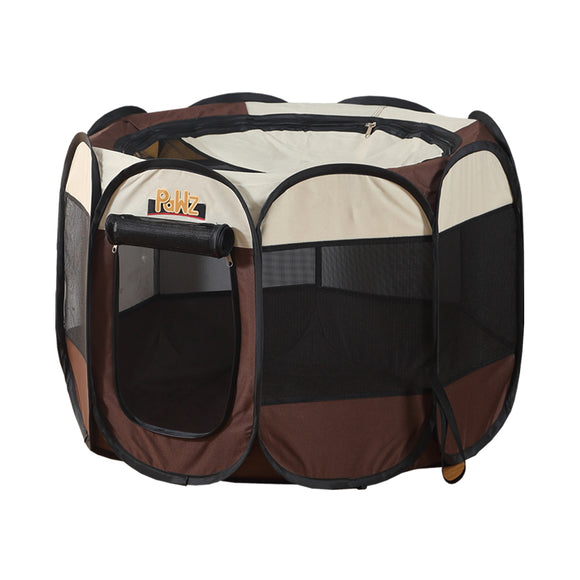 NNEIDS Dog Playpen Pet Play Pens Foldable Panel Tent Cage Portable Puppy Crate 42
