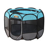 NNEIDS Dog Playpen Pet Play Pens Foldable Panel Tent Cage Portable Puppy Crate 42"