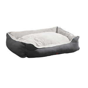 NNEIDS Pet Bed Mattress Dog Cat Pad Mat Puppy Cushion Soft Warm Washable XL Grey