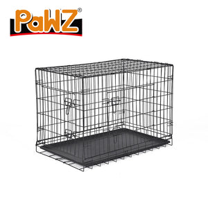 NNEIDS Pet Dog Cage Crate Kennel Portable Collapsible Puppy Metal Playpen 48"