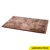 NNEIDS Floor Rugs Shaggy Rug Shag Area Confetti Carpet Soft Mat Extra Large Living Room