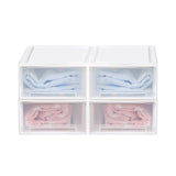 NNEIDS Storage  Drawers Set Cabinet Tools Organiser Box Chest Drawer Plastic Stackable