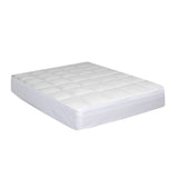 NNEIDS Mattress Protector Luxury Topper Bamboo Quilted Underlay Pad King Single