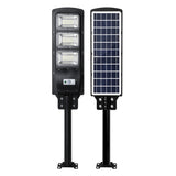 NNEIDS Solar Sensor LED Street Lights Flood Garden Wall Light Motion Pole Outdoor 90W