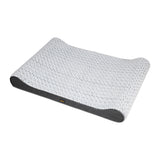 NNEIDS Orthopedic Dog Bed With Memory Foram Warm Mattress Plush Medium