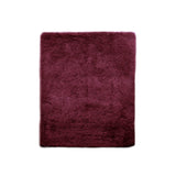 NNEIDS Soft Shag Shaggy Floor Confetti Rug Carpet Decor 200x230cm Burgundy