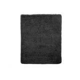 NNEIDS Soft Shag Shaggy Floor Confetti Rug Carpet Home Decor 120x160cm Black