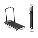 NNEIDS Electric Treadmill Walking Pad Home Office Gym Exercise Fitness Foldable Compact