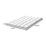 NNEIDS Bedding Luxury Pillowtop Mattress Topper Mat Pad Protector Cover Single
