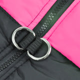 NNEIDS Dog Winter Jacket Padded Waterproof Pet Clothes Windbreaker Vest Coat Pink
