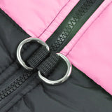 NNEIDS Dog Winter Jacket Padded Pet Clothes Windbreaker Vest Coat L Pink