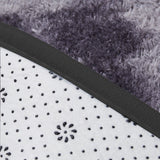 NNEIDS Floor Rug Shaggy Rugs Soft Large Carpet Area Tie-dyed Midnight City 120x160cm