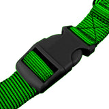 NNEIDS Adjustable Dog Hands Free Leash Waist Belt Buddy Jogging Walking Running Green