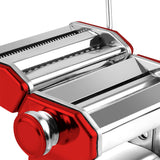 NNEIDS 150mm Stainless Steel Pasta Making Machine Noodle Food Maker 100% Genuine Red