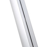 NNEIDS Bath Shower Enclosure Screen Seal Strip Glass Shower Door 1400x1900mm