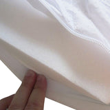 NNEIDS 7cm Memory Foam Bed Mattress Topper Polyester Underlay Cover Queen