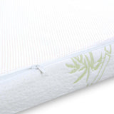 NNEIDS 8cm Thickness Cool Gel Memory Foam Mattress Topper Bamboo Fabric Double