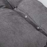 NNEIDS Pet Bed 2 Way Use Dog Cat Soft Warm Calming Mat Sleeping Kennel Sofa Grey XL