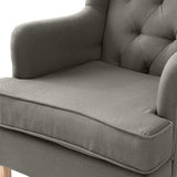 NNEIDS Rocking Chair Lounge Chairs Baby Feeding Armchair Recliner Fabric Sofa