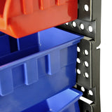 NNEIDS 30 Bins Garage Workshop Wall Mounted Tool Box Small Parts Storage Organiser Rack