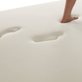 NNEIDS 7cm Memory Foam Bed Mattress Topper Polyester Underlay Cover King