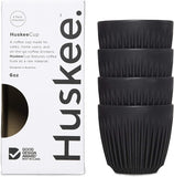 NNEWDS Huskee 6oz Cup  4 packs Charcoal