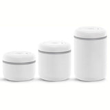 NNEWDS Fellow Atmos Vacuum Canister Matte White 0.7L