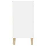 NNEVL Sideboard White 103.5x35x70 cm Chipboard