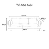 NNEDSZ Seater Sofa Teal Fabric Lounge Set for Living Room Couch with Wooden Frame