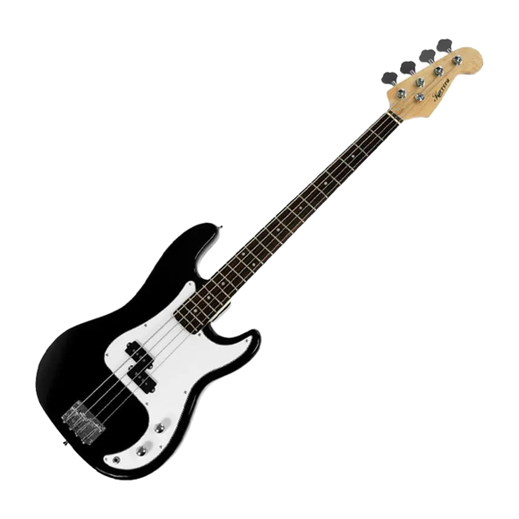 NNEDPE Karrera Electric Bass Guitar Pack - Black