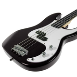 NNEDPE Karrera Electric Bass Guitar Pack - Black