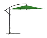 NNEDPE Sorrento Outdoor Living Cantilever Umbrella 2.7M - Green
