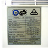 NNEDPE JHS 4in1 2.9KW 10,000BTU Air Conditioner Heater Dehumdifier Fan
