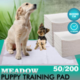 NNEIDS 100 Pcs 60x60cm Ultra Absorbent Puppy Pet Dog Cat Toilet Training Pads Blue